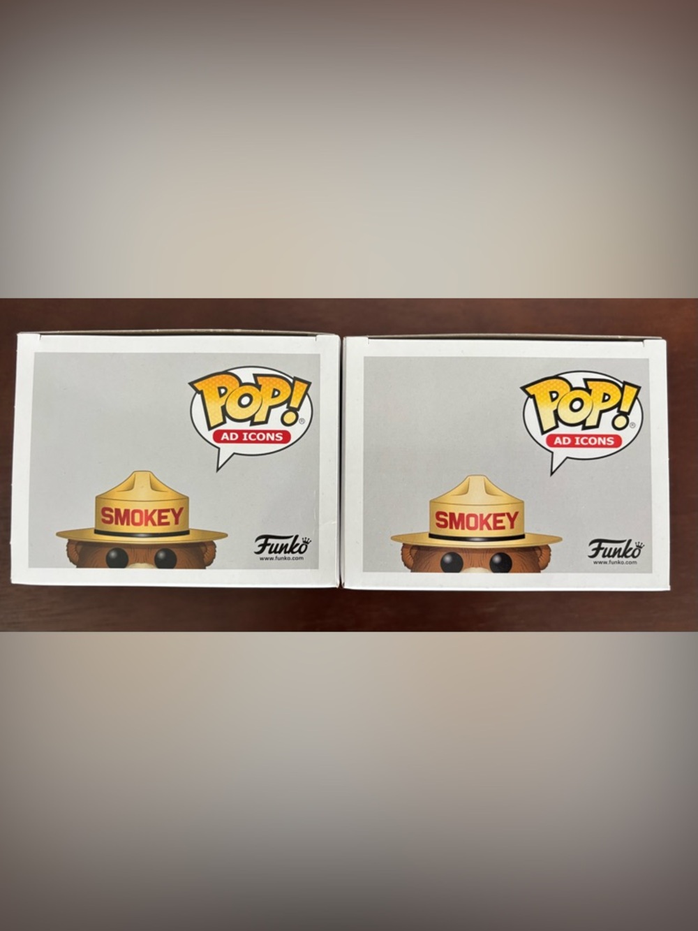 Funko Pop! AD Icons: Smokey Bear with Shovel #75 and Bucket #76 Exclusive - Picture 5 of 6